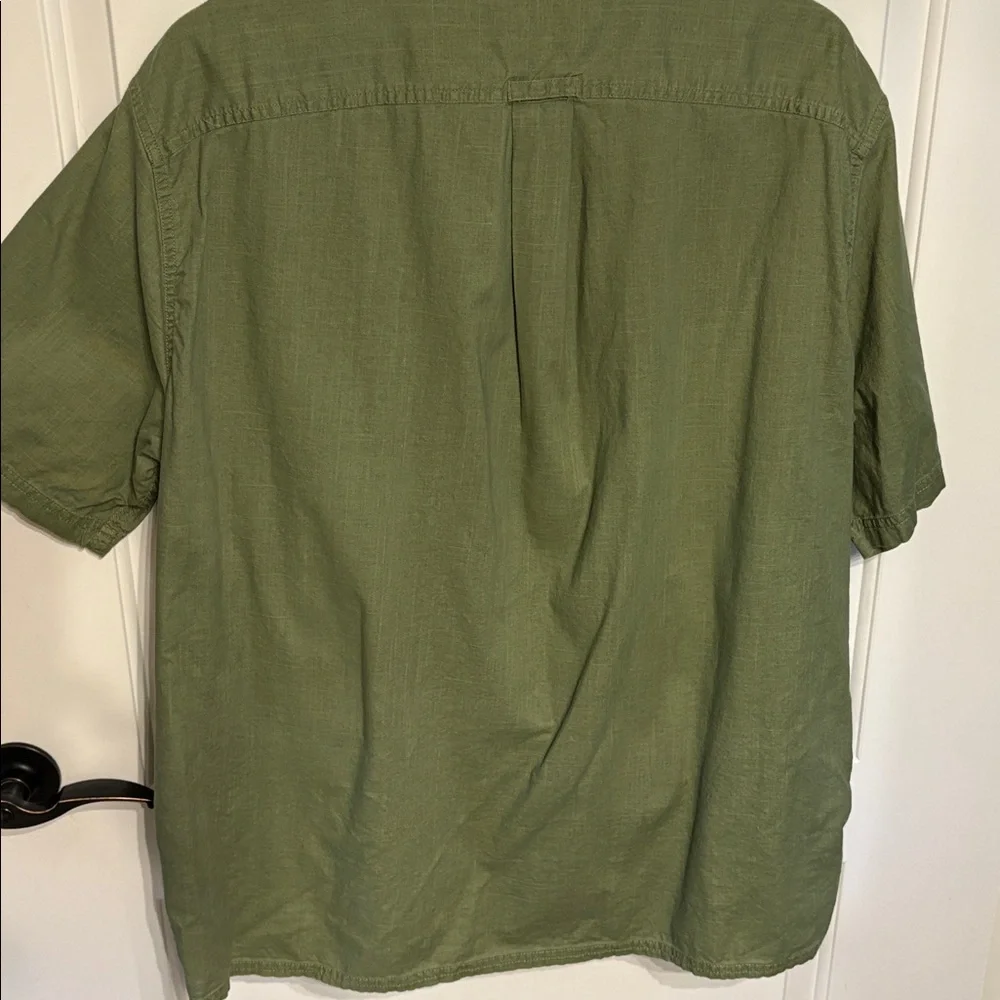 Croft & Barrow Olive Button-Up Shirt - Picture 5 of 5
